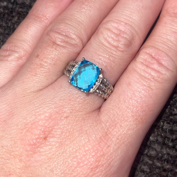 David Yurman Petite Wheaton Ring! - Picture 2 of 4